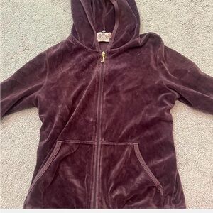 Vintage juicy zip up hoodie